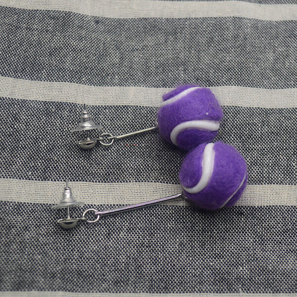 Personalized Badminton Earrings - Image 5