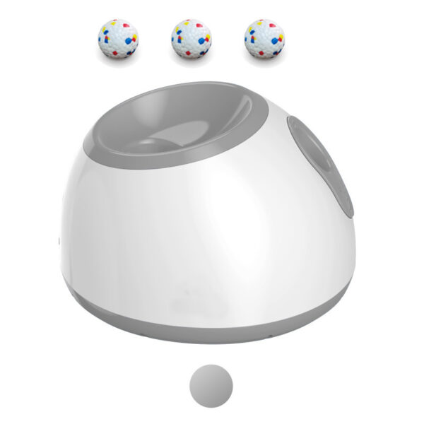 PET Ball Dispenser Toy The Third Gear Adjustable Pitching Machine