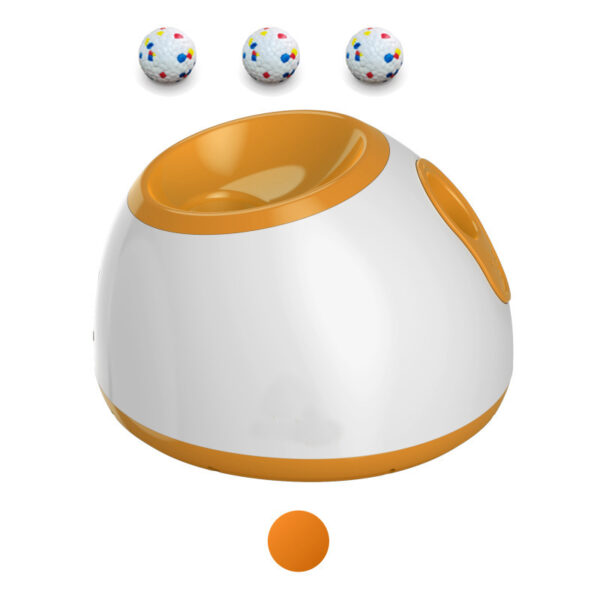 PET Ball Dispenser Toy The Third Gear Adjustable Pitching Machine - Image 9